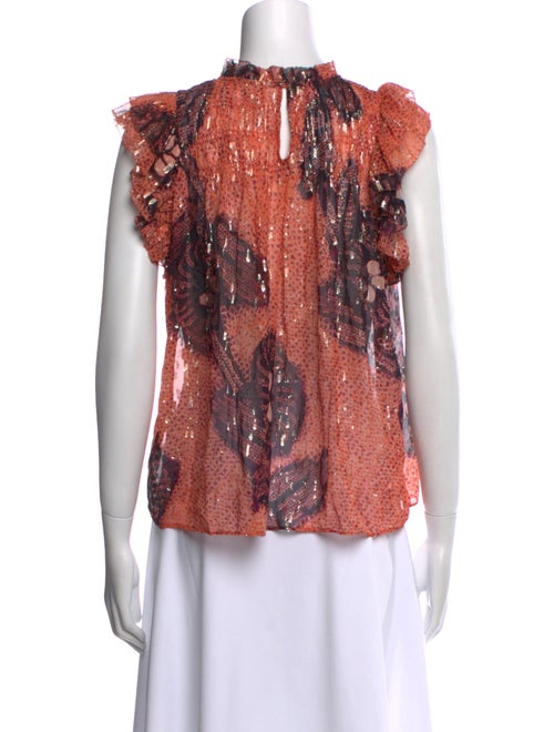 Ulla Johnson Silk Printed Blouse