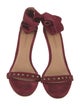 Ulla Johnson Suede Studded Accents Sandals