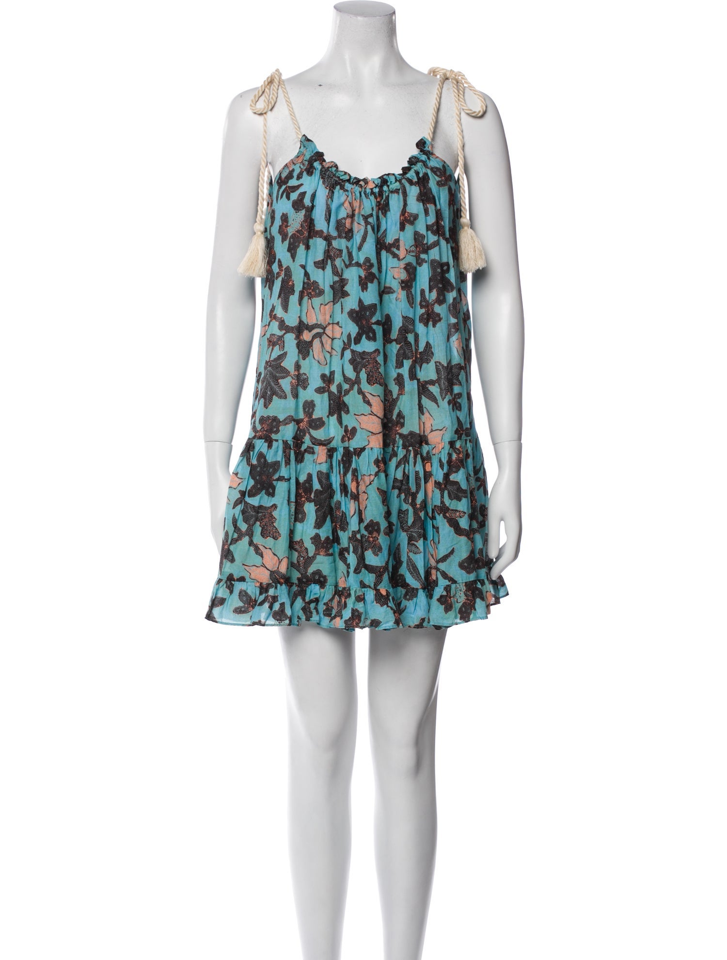 Ulla Johnson Floral Print Mini Dress