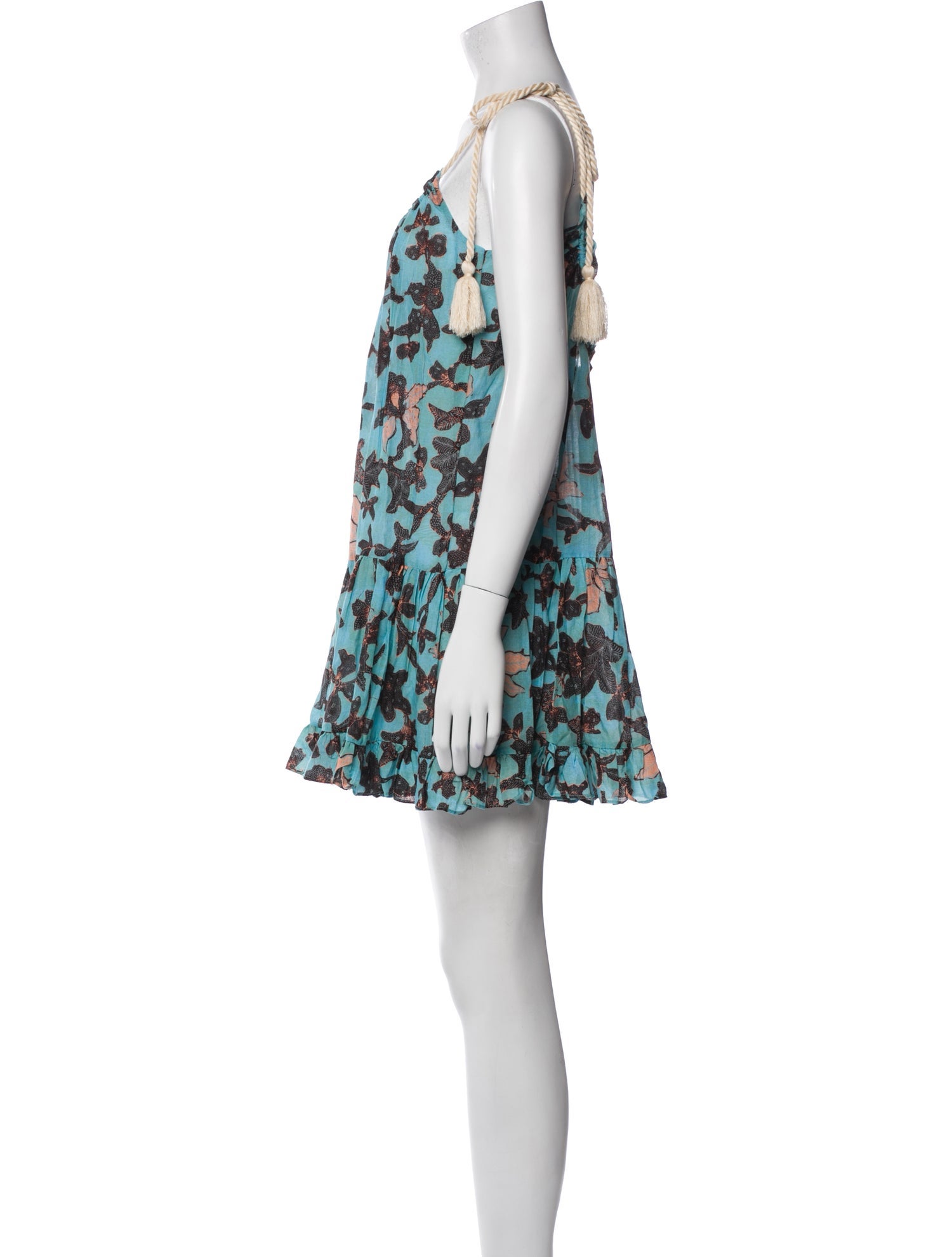 Ulla Johnson Floral Print Mini Dress