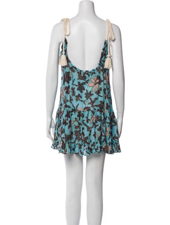Ulla Johnson Floral Print Mini Dress