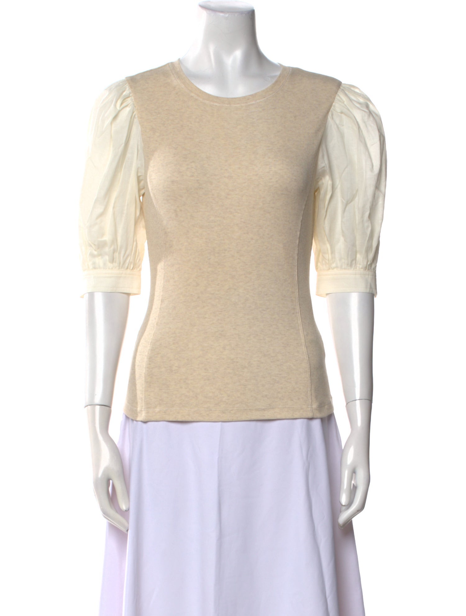 Ulla Johnson Bateau Neckline Three-Quarter Sleeve Top w/ Tags