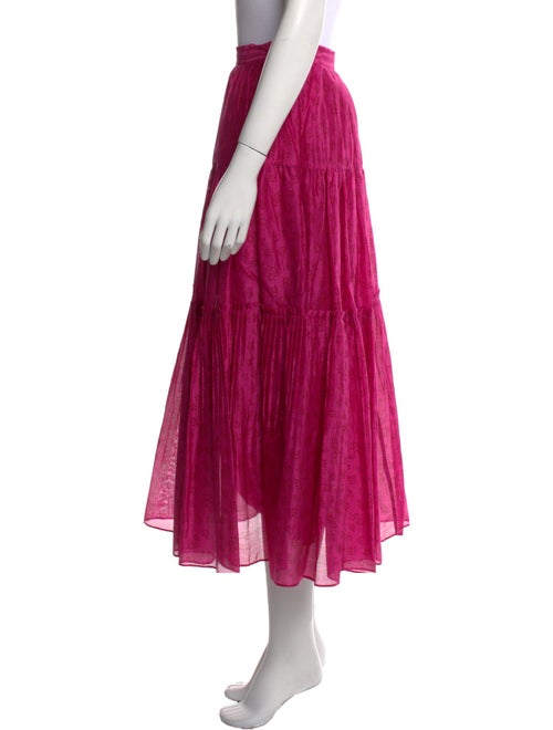 Ulla Johnson Printed Midi Length Skirt