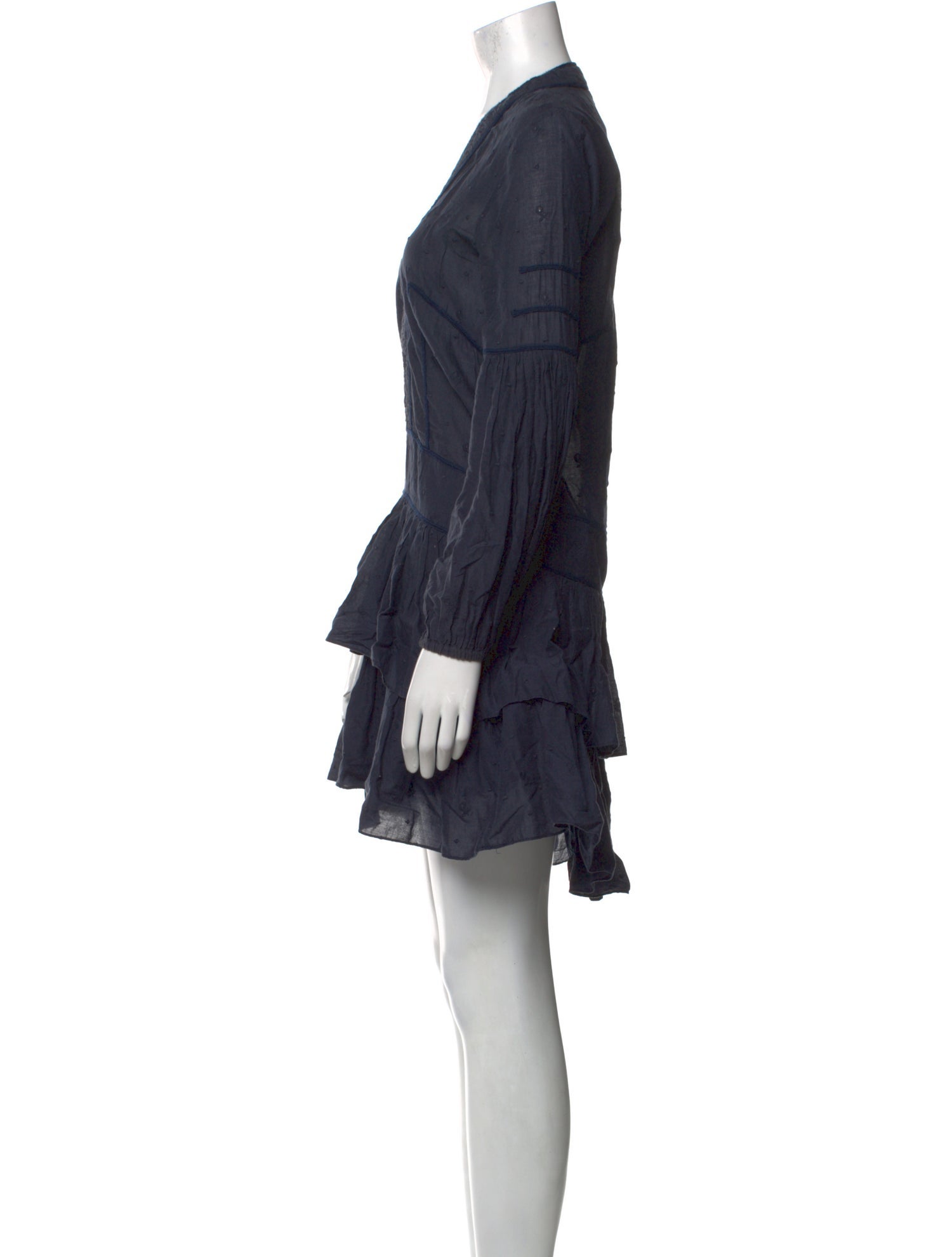 Ulla Johnson V-Neck Mini Dress