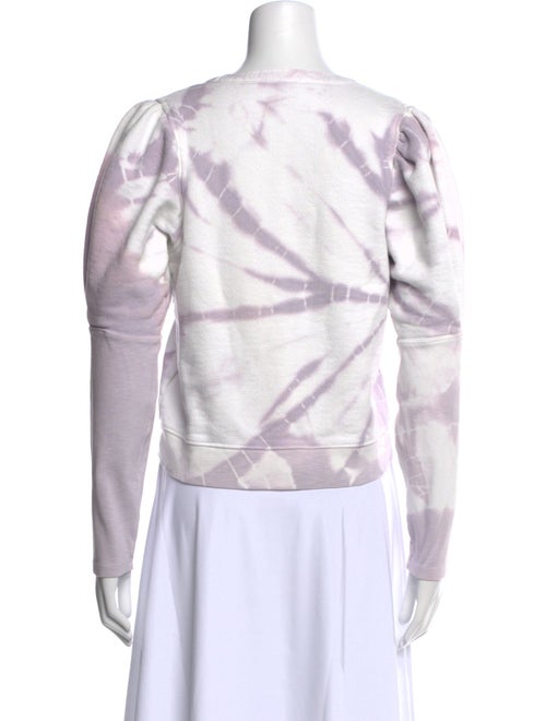 Ulla Johnson Tie-Dye Print V-Neck Top