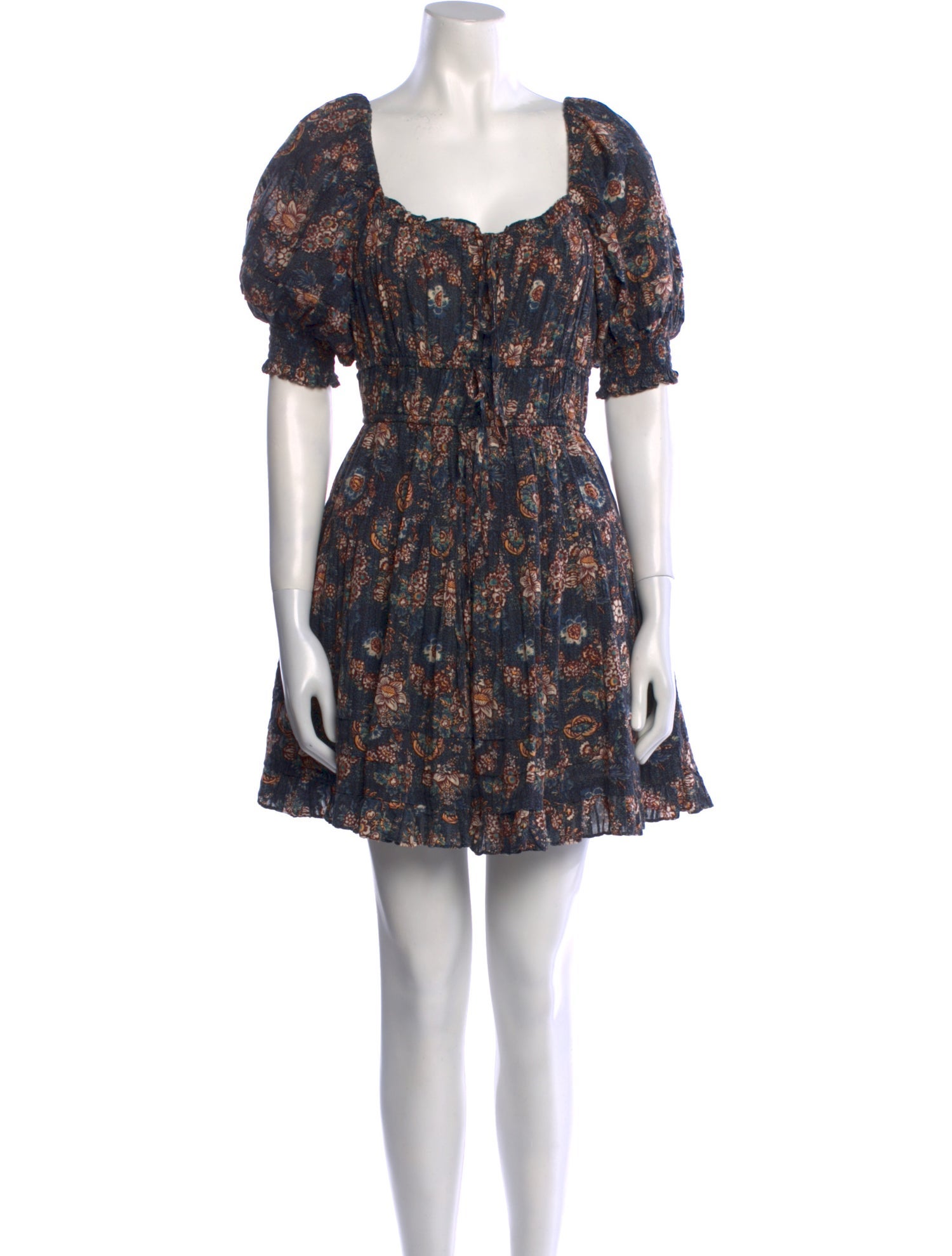 Ulla Johnson Floral Print Mini Dress