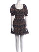 Ulla Johnson Floral Print Mini Dress