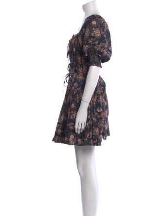 Ulla Johnson Floral Print Mini Dress