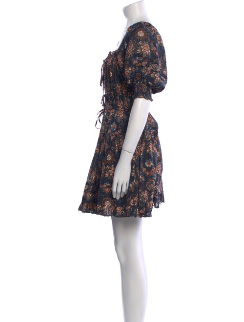 Ulla Johnson Floral Print Mini Dress