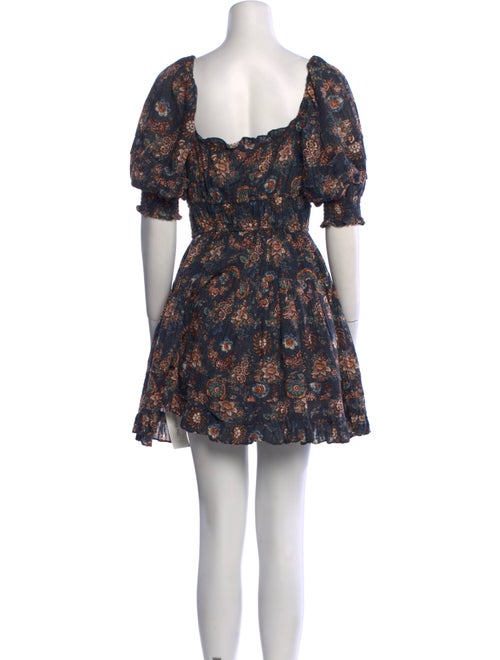 Ulla Johnson Floral Print Mini Dress