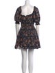 Ulla Johnson Floral Print Mini Dress