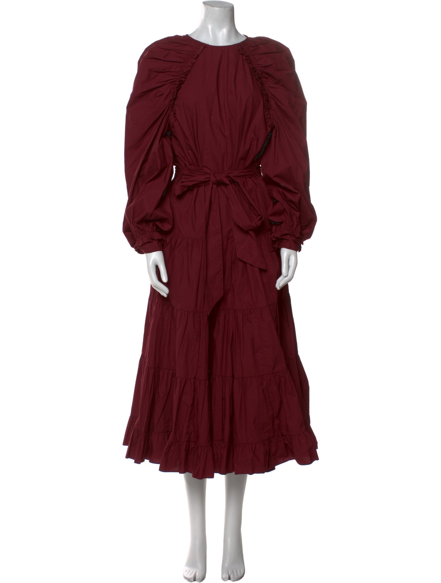 Ulla Johnson Crew Neck Long Dress