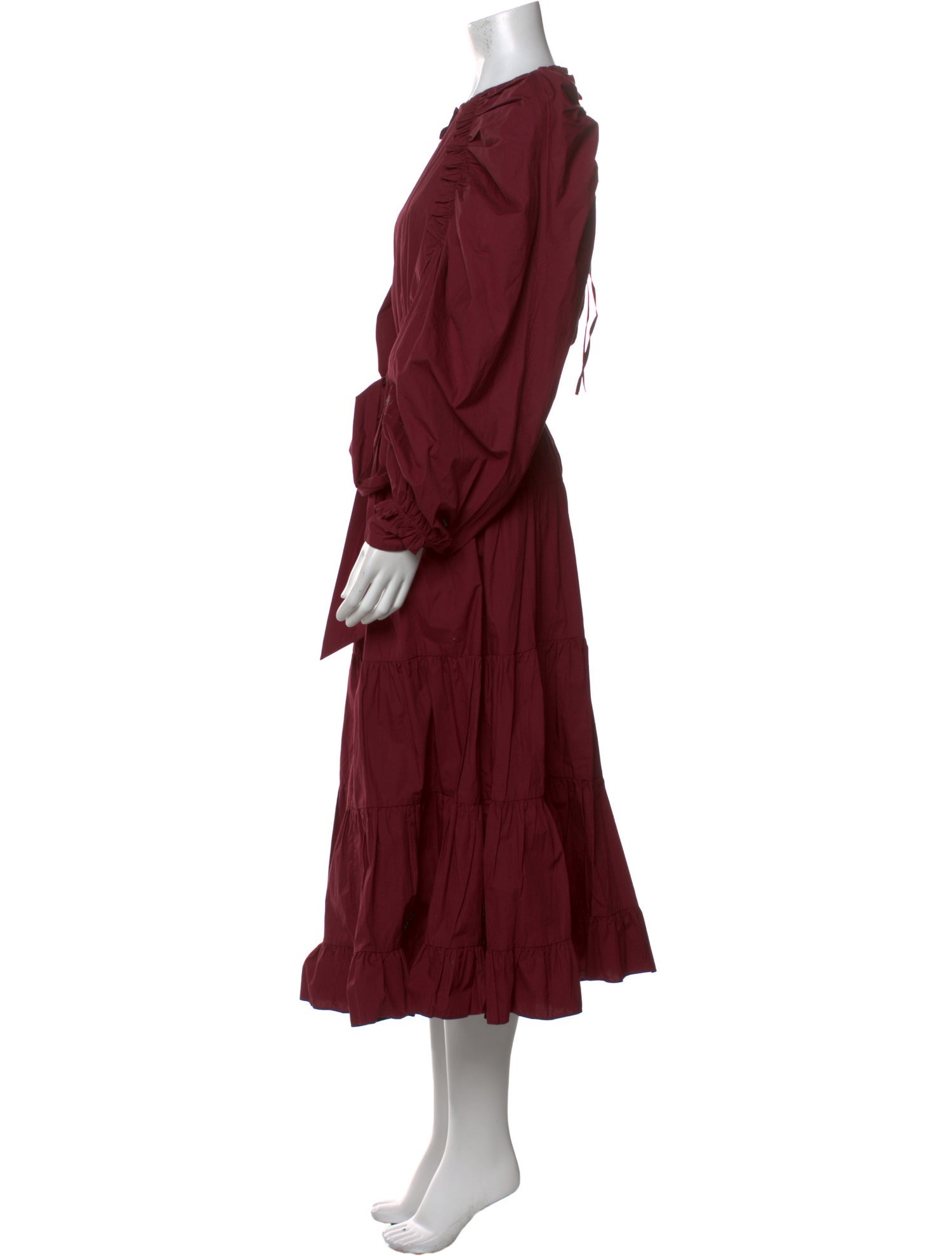 Ulla Johnson Crew Neck Long Dress