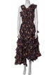 Ulla Johnson Floral Print Long Dress
