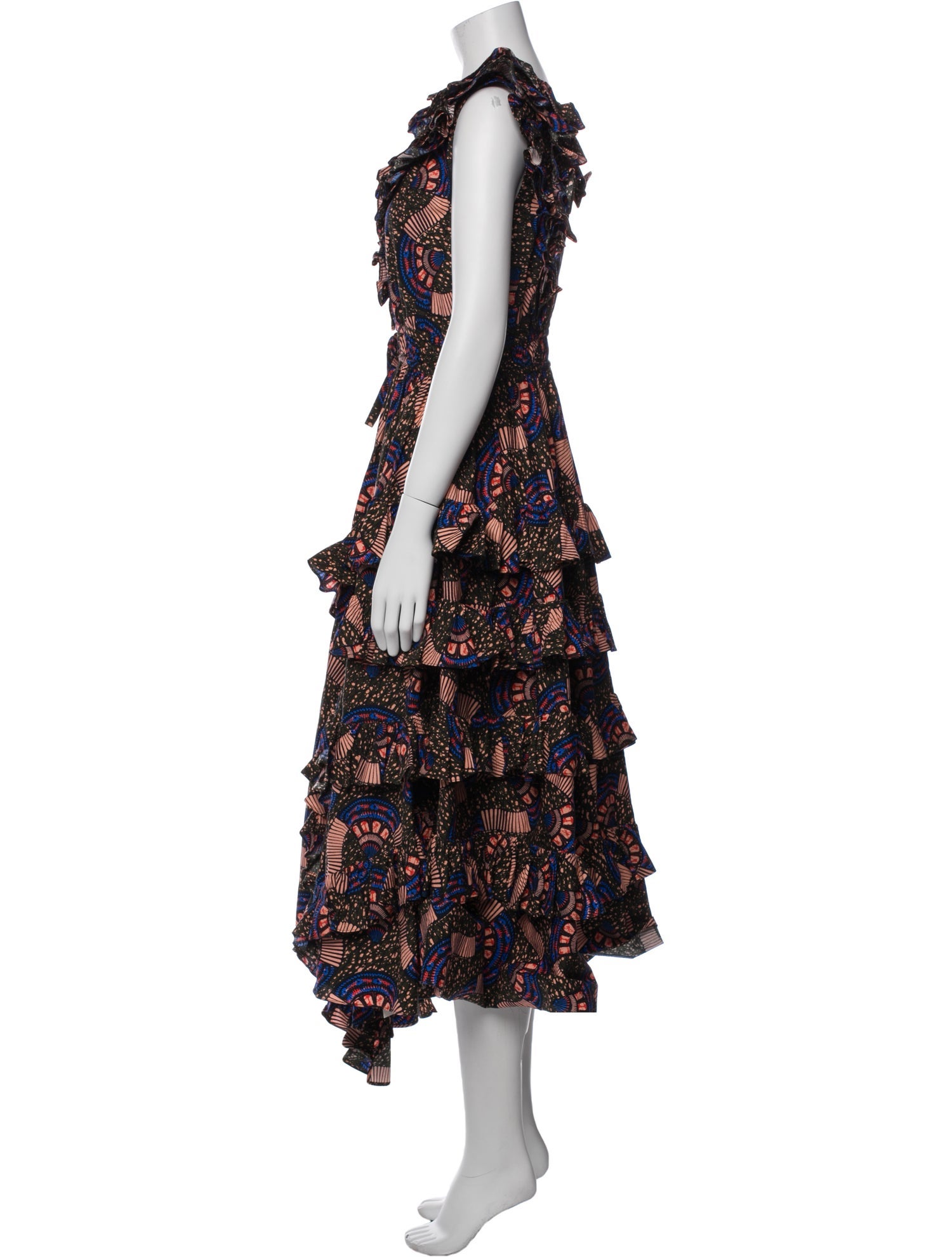 Ulla Johnson Floral Print Long Dress