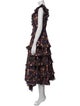 Ulla Johnson Floral Print Long Dress