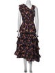 Ulla Johnson Floral Print Long Dress