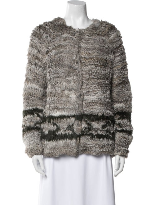 Ulla Johnson Fur Printed Fur Jacket