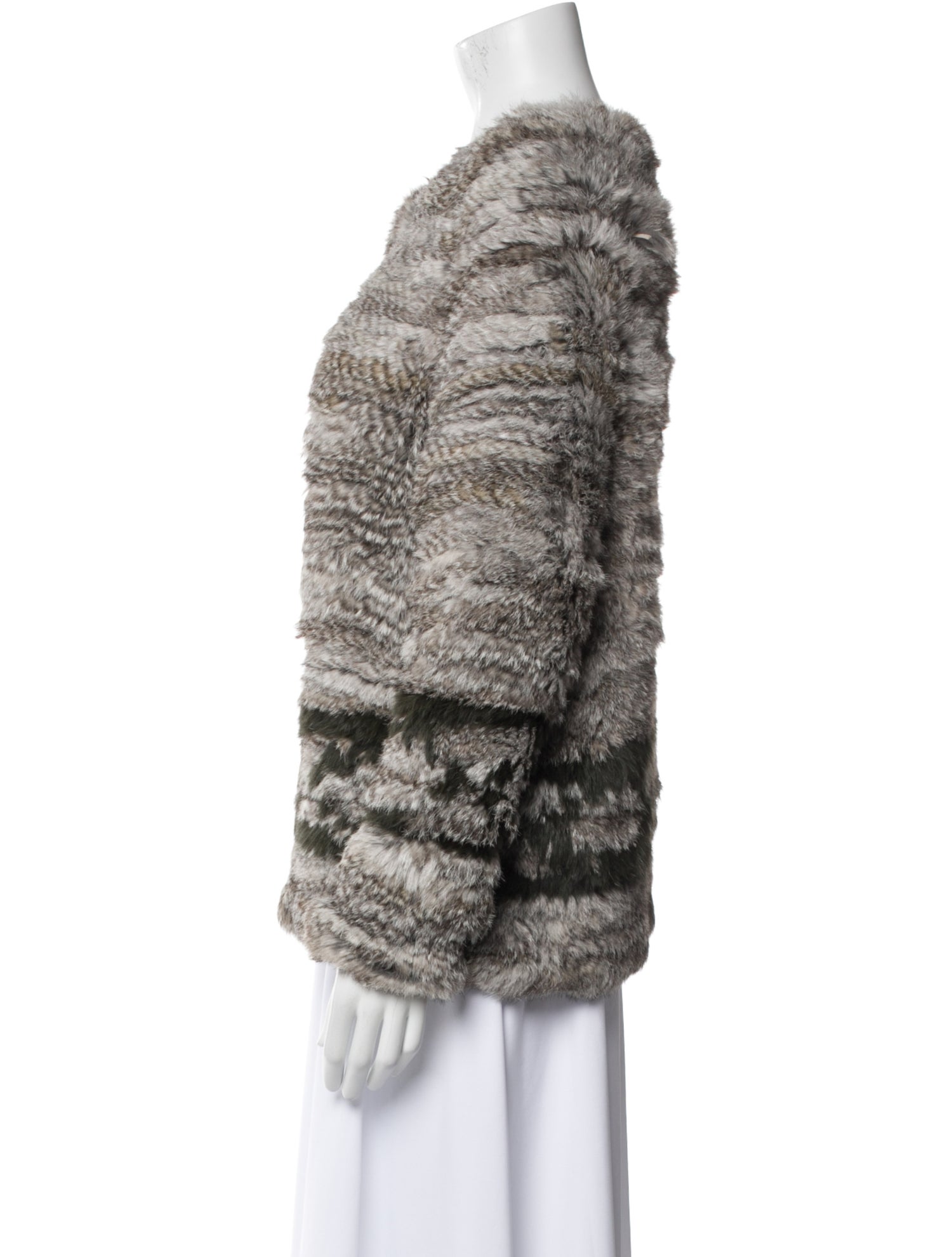 Ulla Johnson Fur Printed Fur Jacket