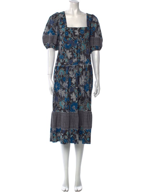Ulla Johnson Printed Midi Length Dress