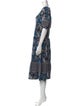 Ulla Johnson Printed Midi Length Dress