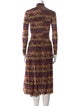 Ulla Johnson Printed Midi Length Dress