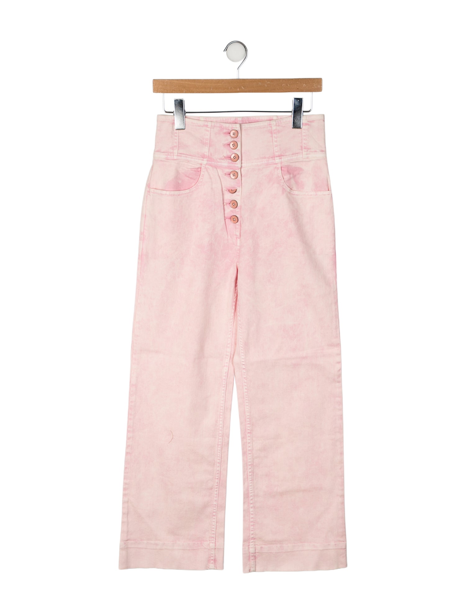 Ulla Johnson High-Rise Wide Leg Jeans