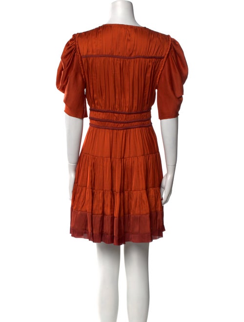 Ulla Johnson V-Neck Mini Dress