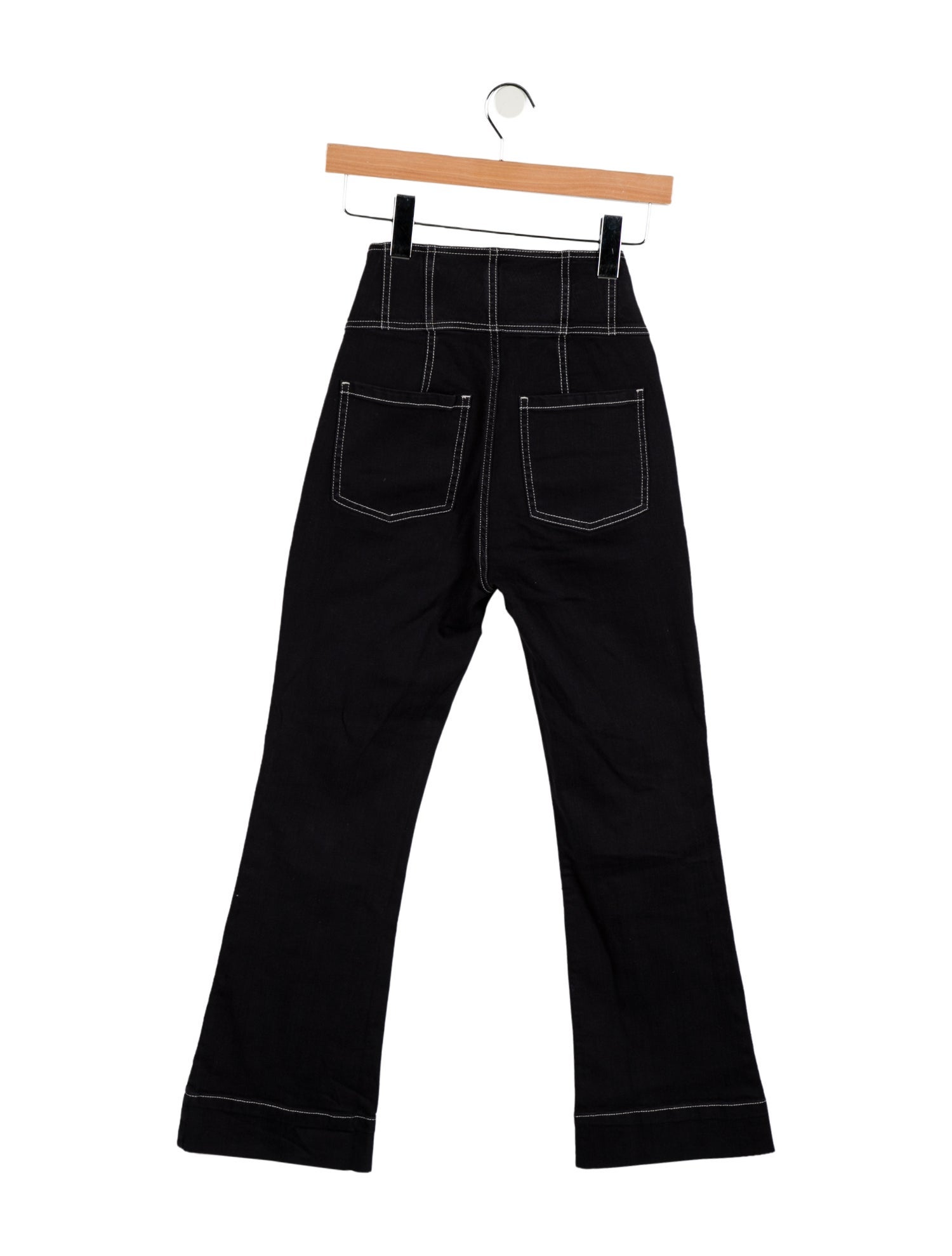 Ulla Johnson Mid-Rise Wide Leg Jeans