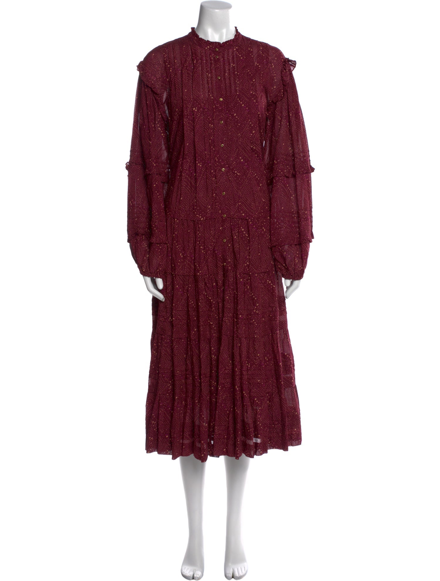 Ulla Johnson Mock Neck Long Dress w/ Tags