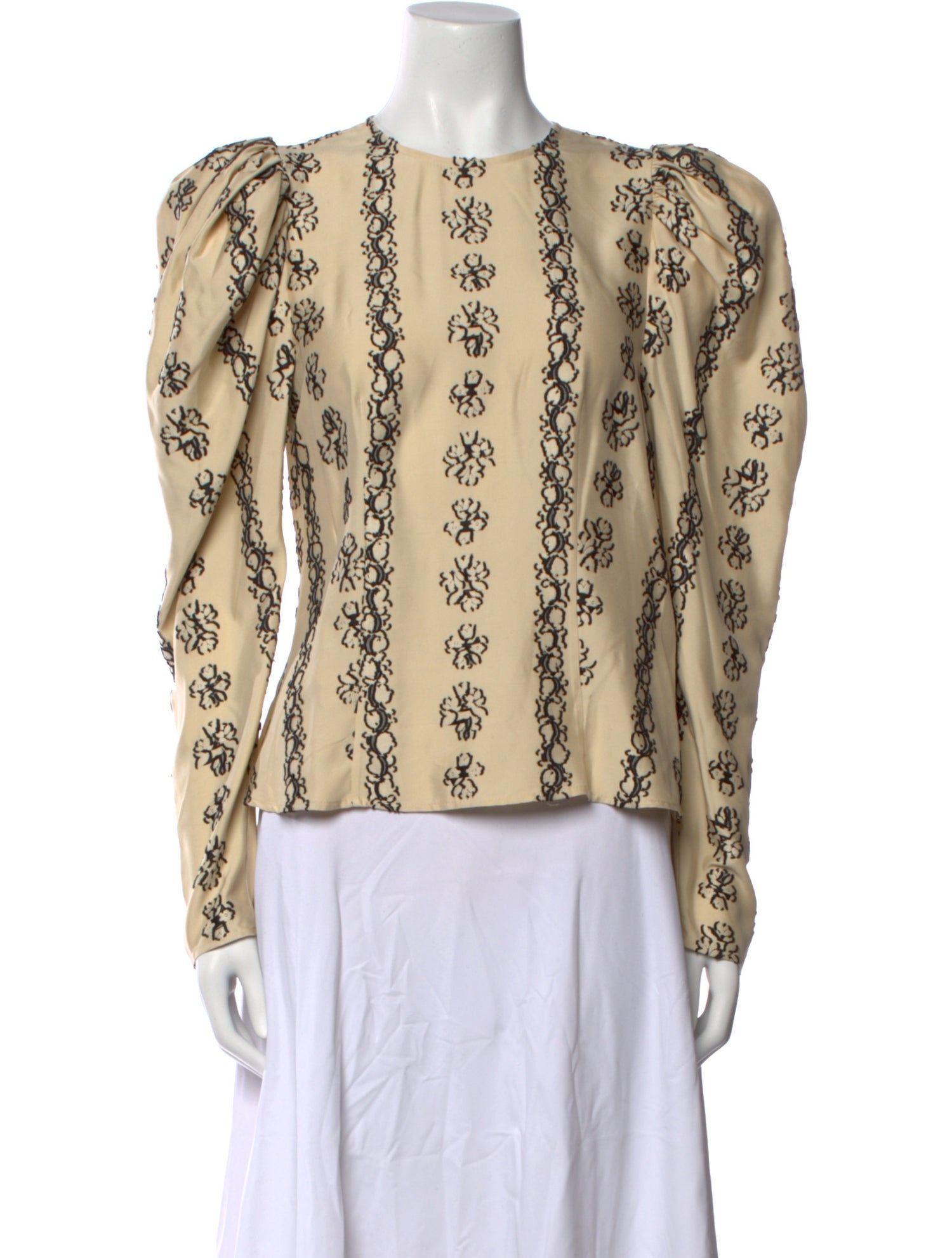 Ulla Johnson Silk Printed Blouse