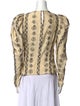 Ulla Johnson Silk Printed Blouse