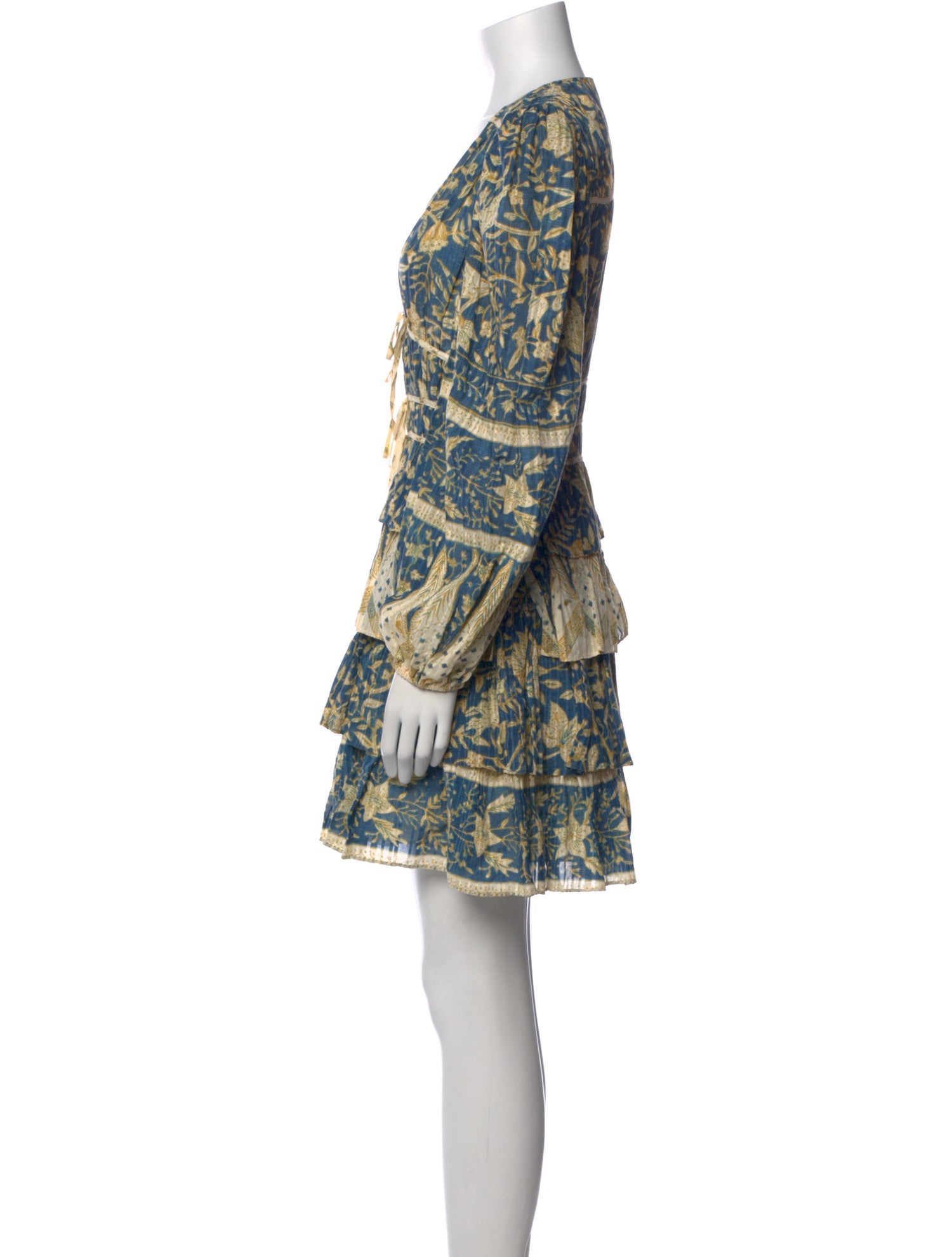 Ulla Johnson Paisley Print Mini Dress