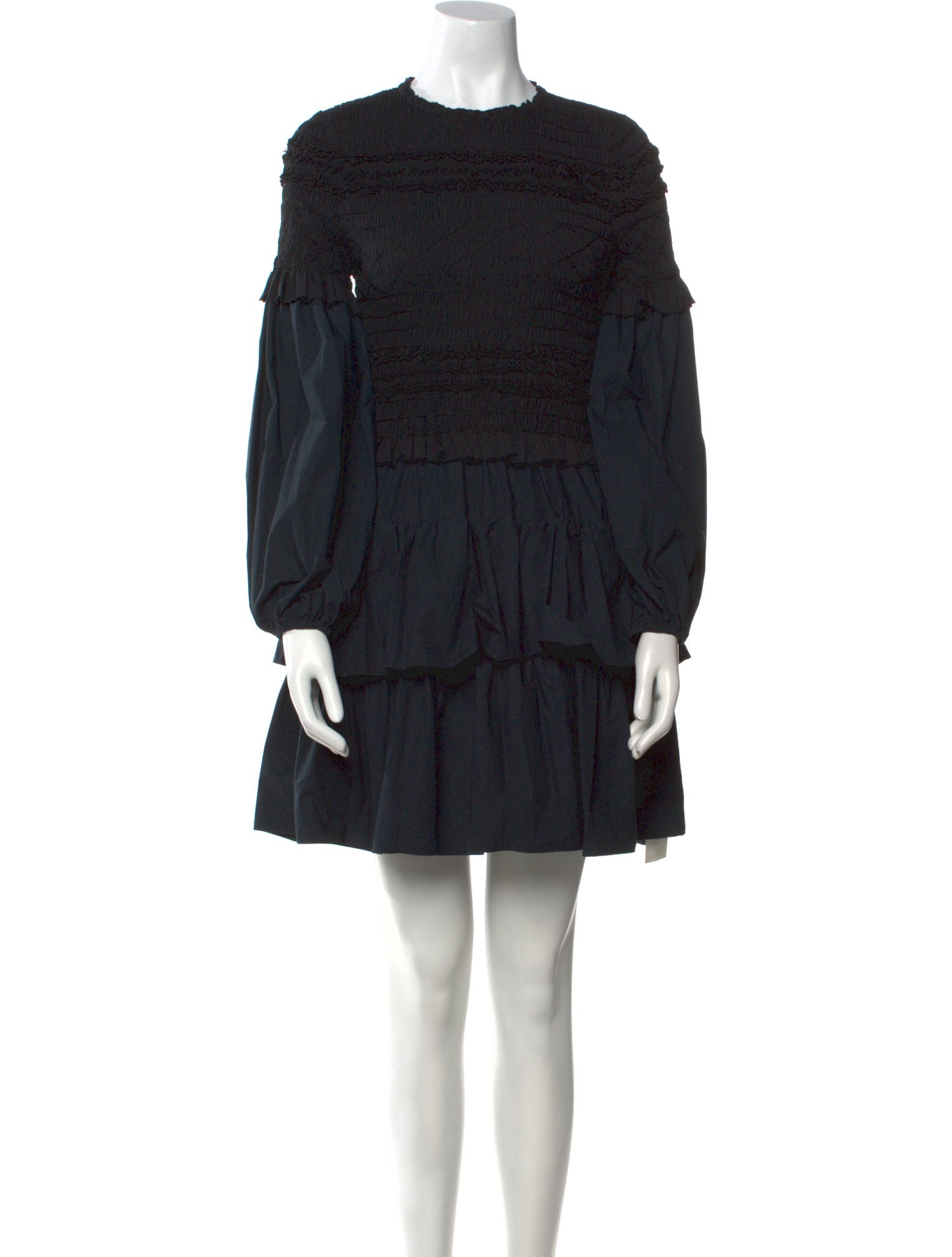 Ulla Johnson Crew Neck Mini Dress