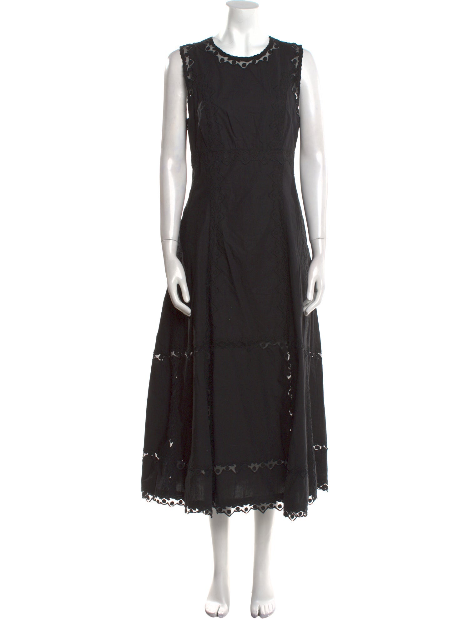 Ulla Johnson Crew Neck Long Dress