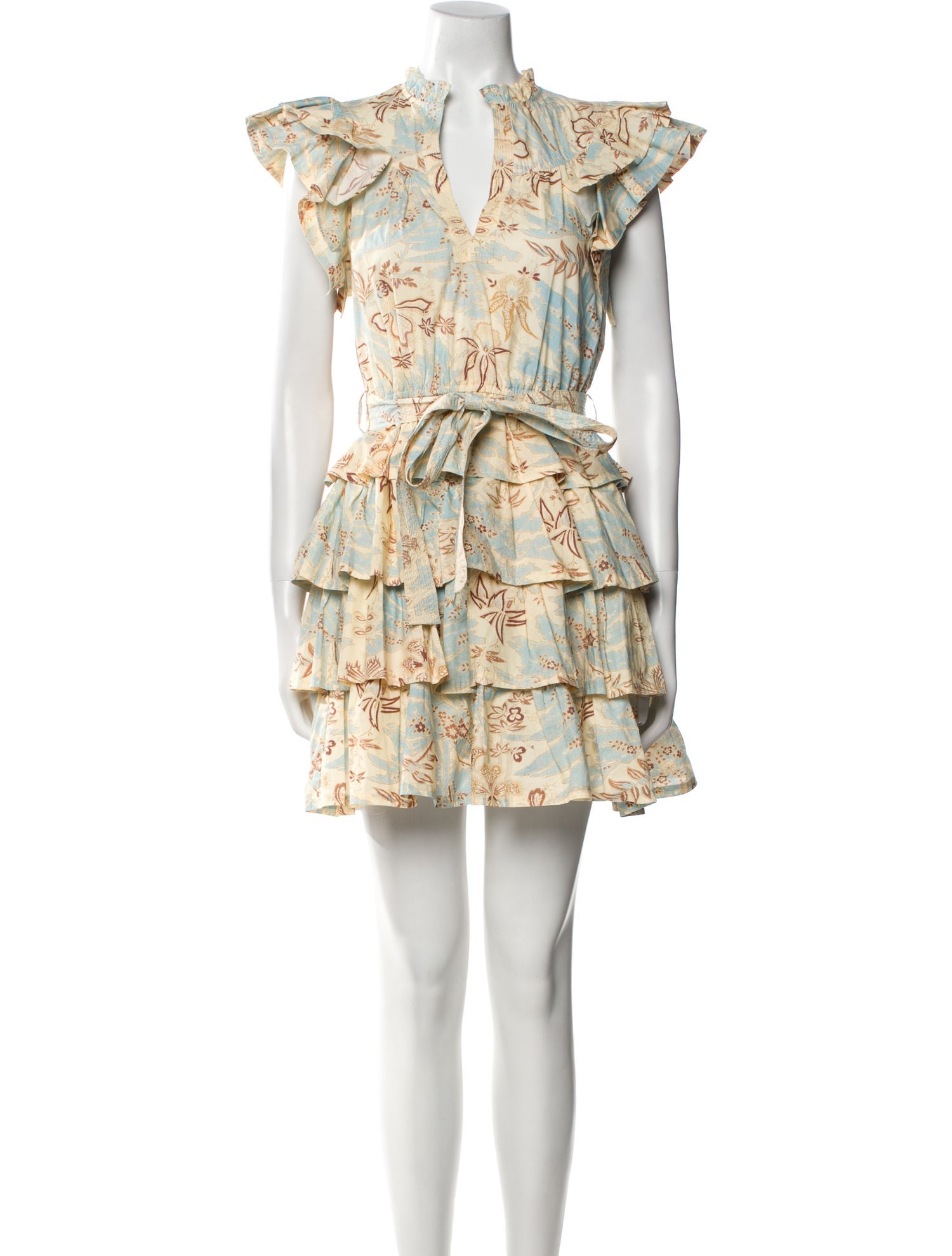 Ulla Johnson Floral Print Mini Dress