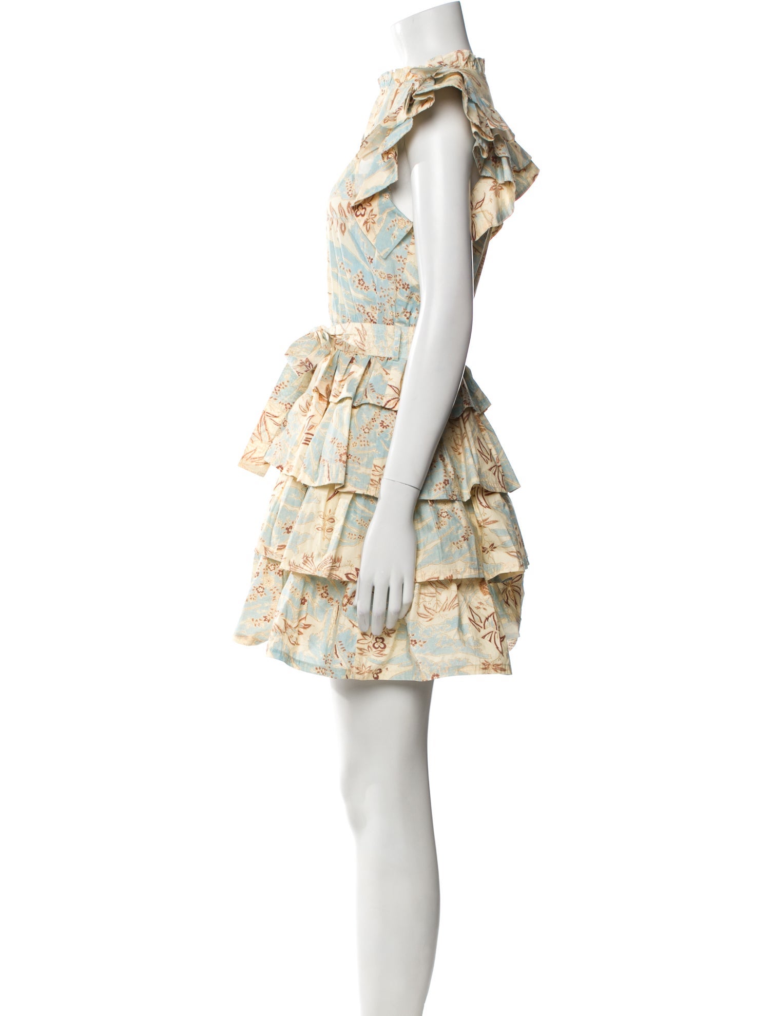 Ulla Johnson Floral Print Mini Dress