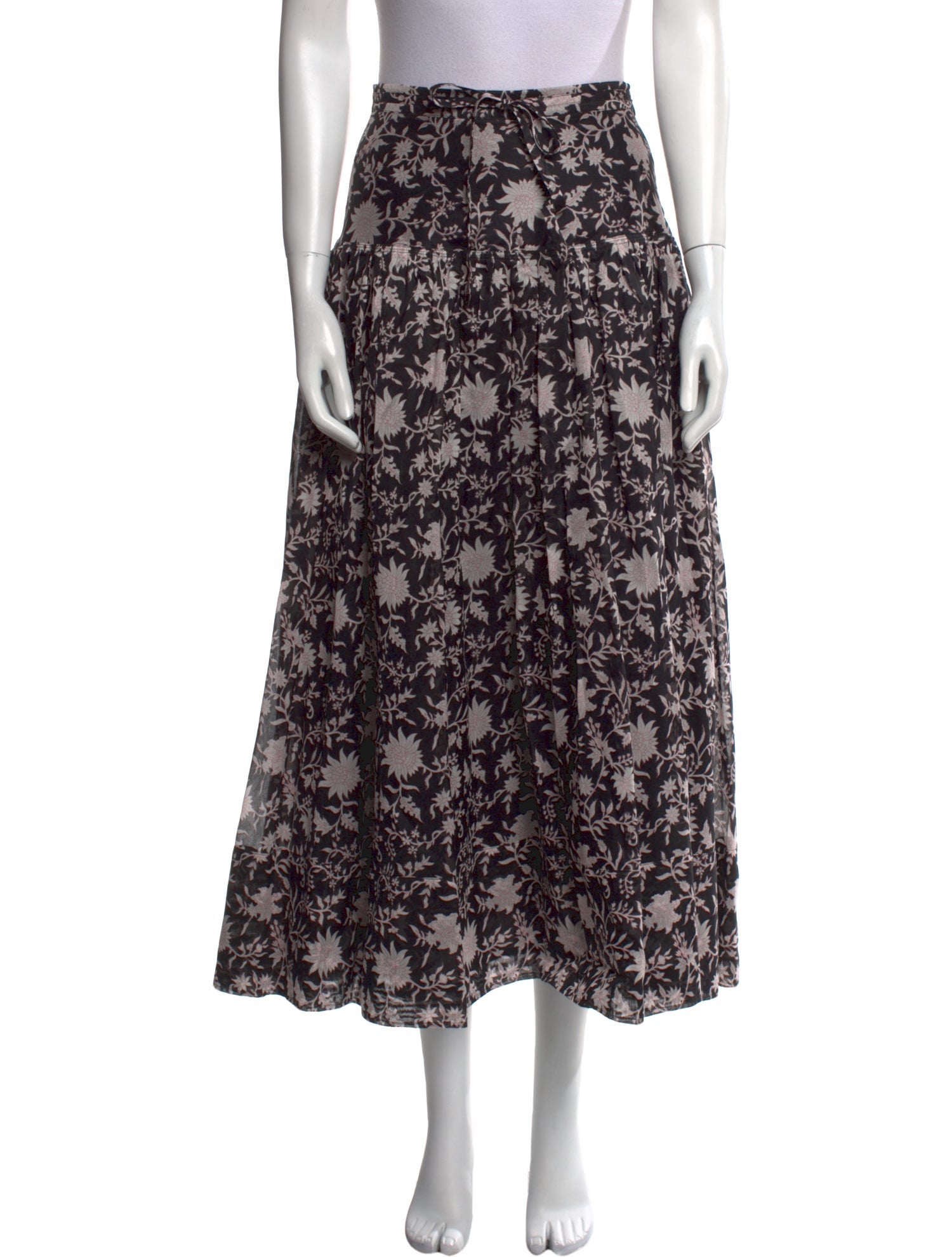 Ulla Johnson Printed Midi Length Skirt w/ Tags