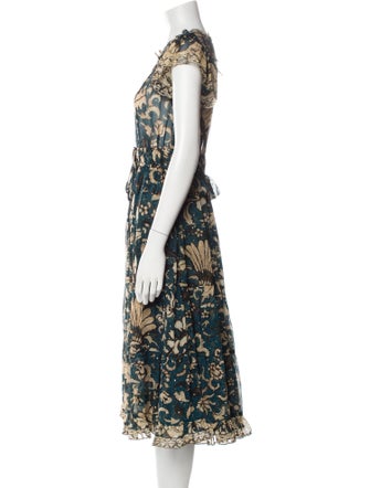 Ulla Johnson Silk Midi Length Dress