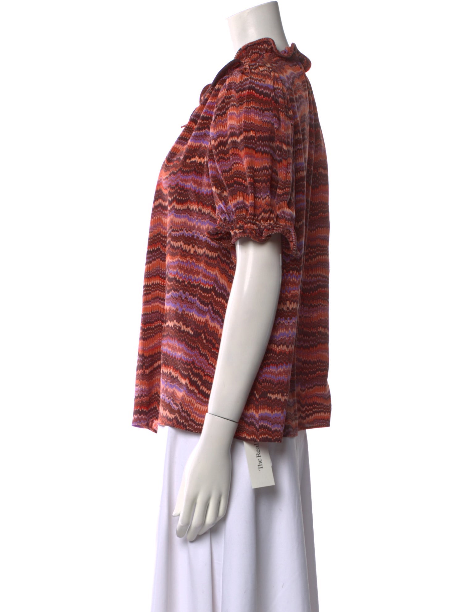 Ulla Johnson Silk Printed Blouse
