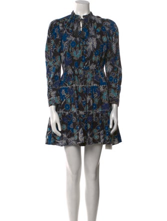 Ulla Johnson Floral Print Mini Dress