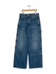 Ulla Johnson Mid-Rise Wide Leg Jeans