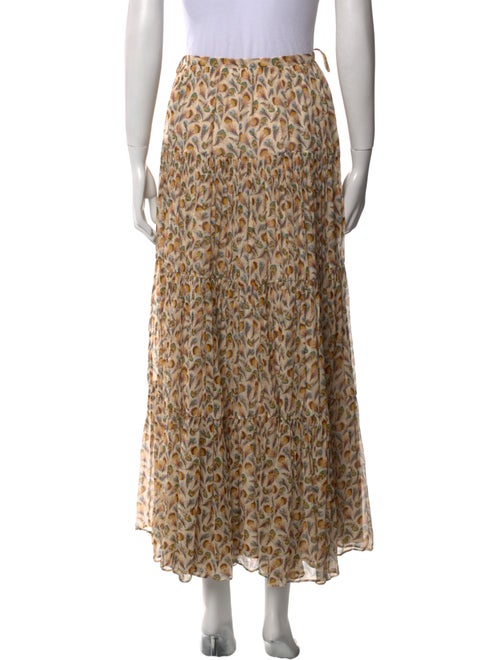 Ulla Johnson Silk Midi Length Skirt