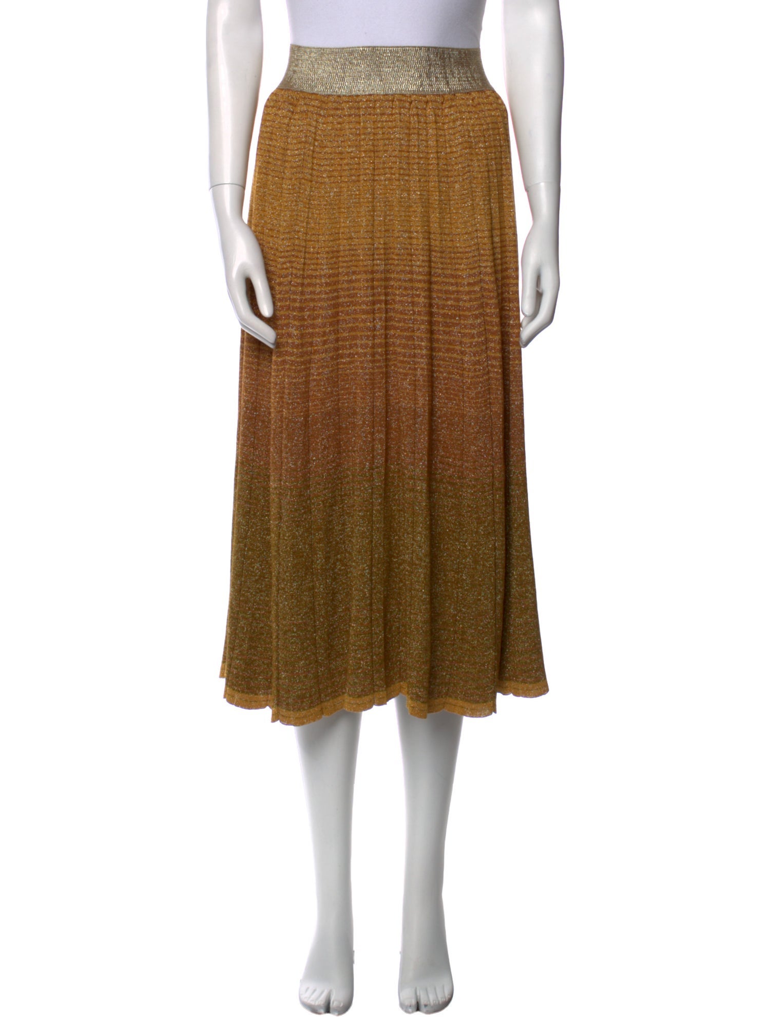 Ulla Johnson Glitter Accents Knee-Length Skirt