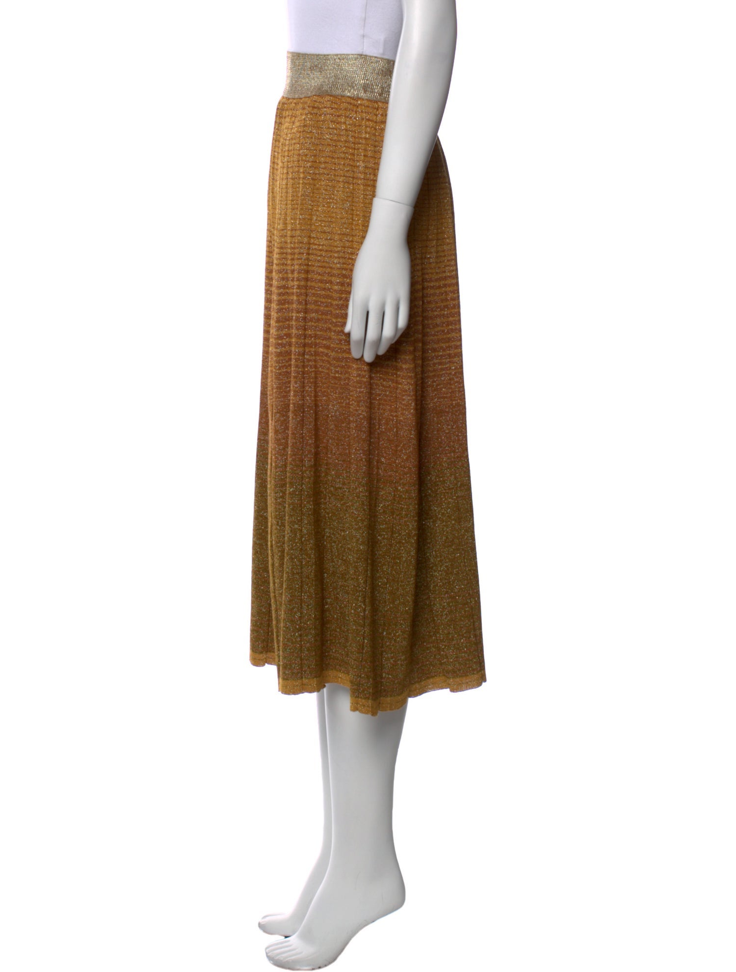 Ulla Johnson Glitter Accents Knee-Length Skirt