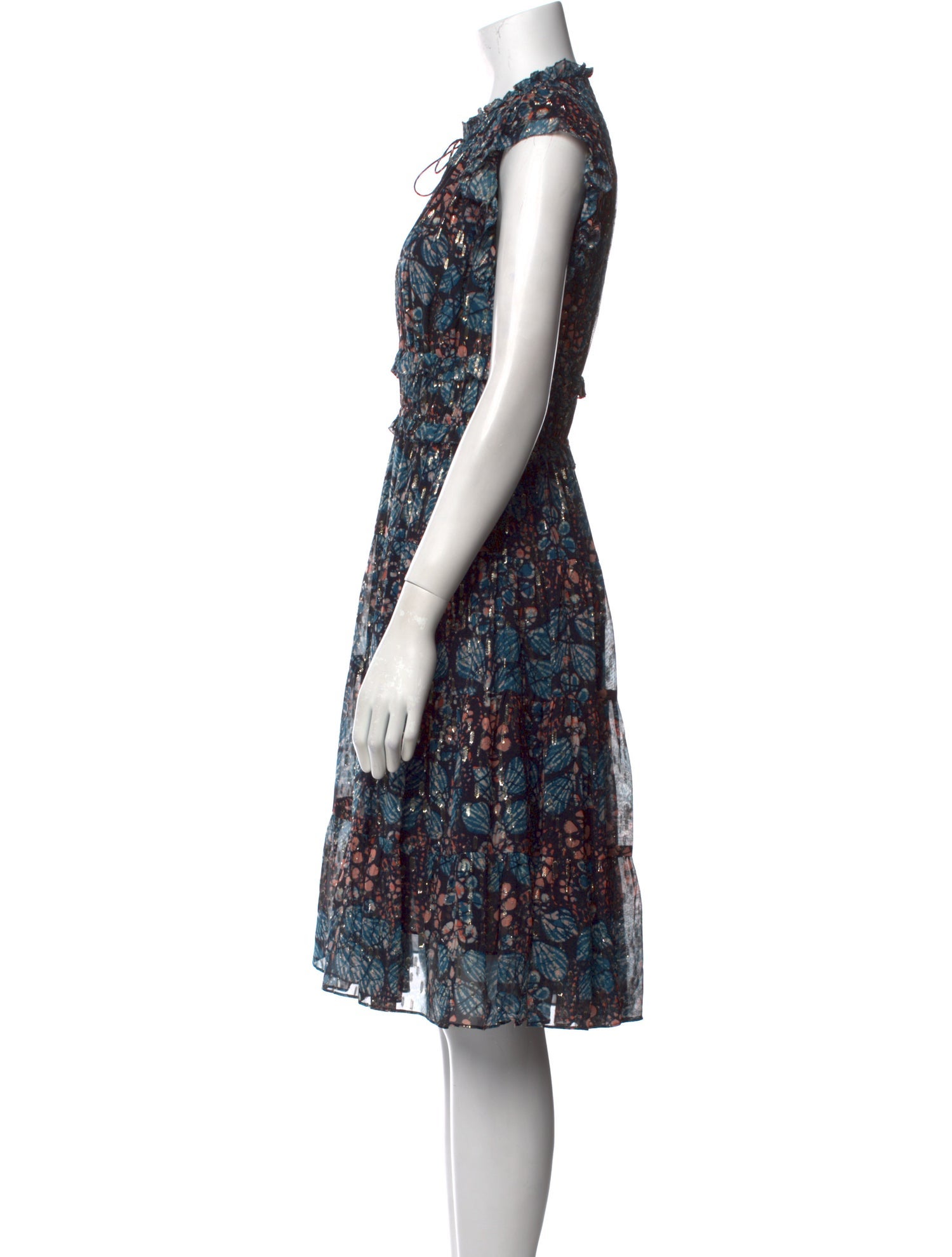 Ulla Johnson Silk Knee-Length Dress