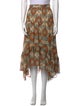 Ulla Johnson Printed Midi Length Skirt