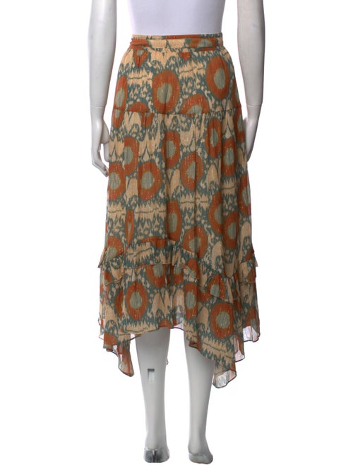 Ulla Johnson Printed Midi Length Skirt