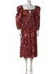 Ulla Johnson Floral Print Long Dress