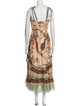 Ulla Johnson Printed Long Dress